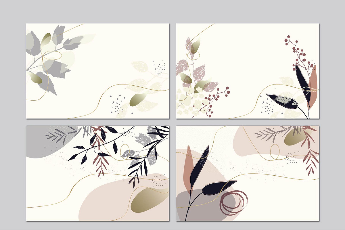 Autumn botanical abstract background, an Object Graphic by yana.tasha (Photo 3 of 9)