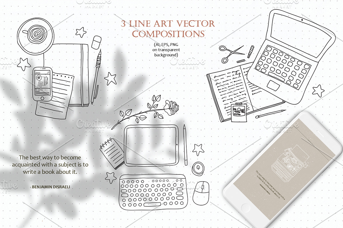 Writer Collection, a Social Media Template by Scarlet Heath Art (Photo 8 of 19)