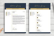 Resume Template/CV Template, a Resume Template by Symie Design (Thumbnail 3 of 7)