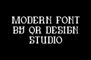 Black Kingsen Serif & Medieval Font, a Serif Font by QR Design Studio (Thumbnail 3 of 6)