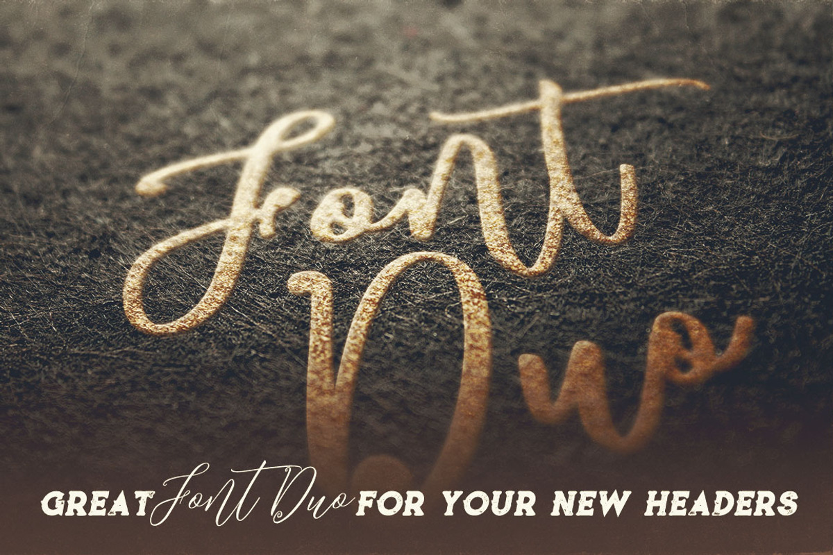 Nitalove Font Duo preview 4