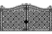 Vintage Iron Gate Bundle, a Decorative Illustration by Designer_Momina (Thumbnail 7 of 21)