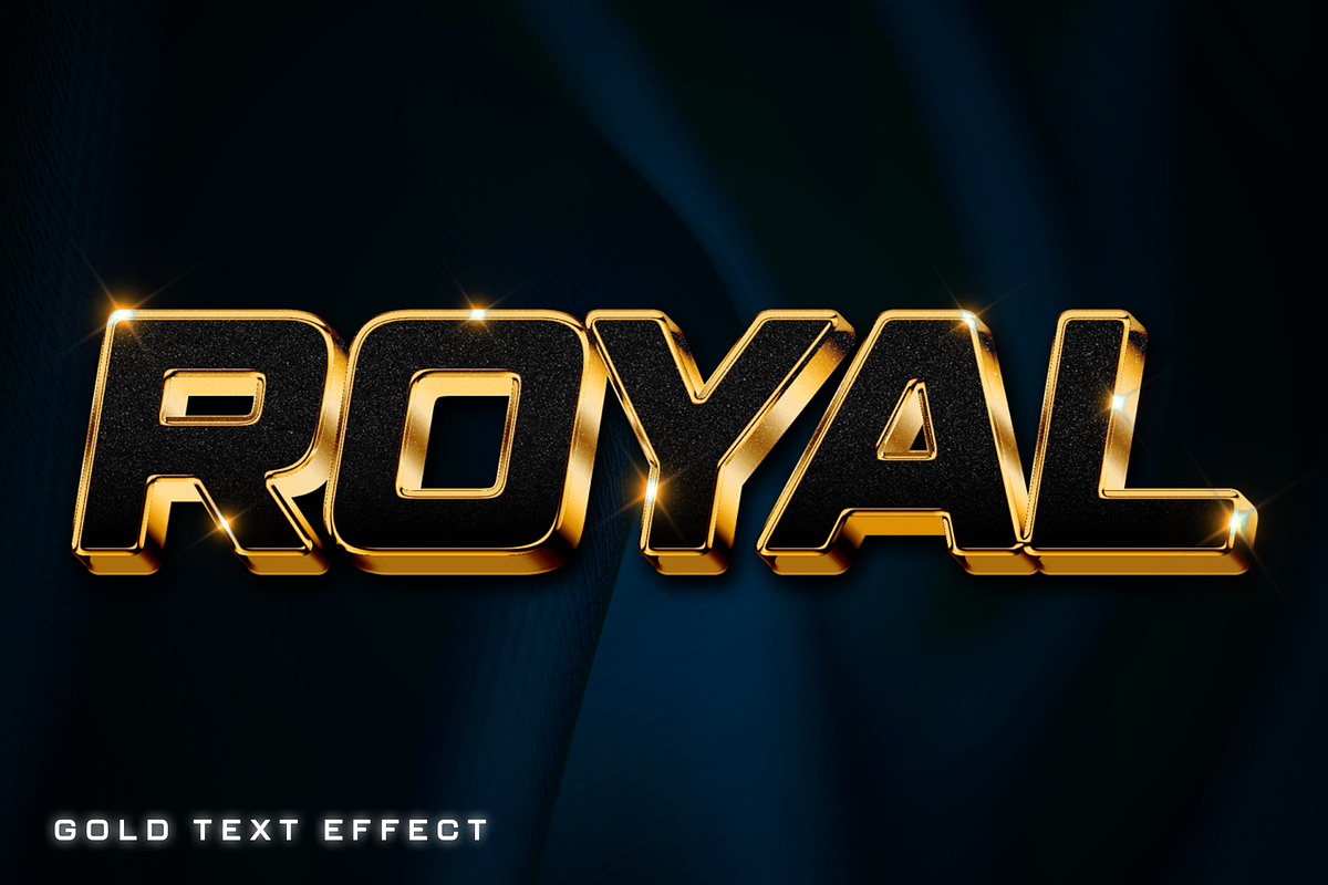 Cinematic Gold Text Effects PSD, a Layer Style Add-On by Sixtysix Labs (Photo 3 of 9)