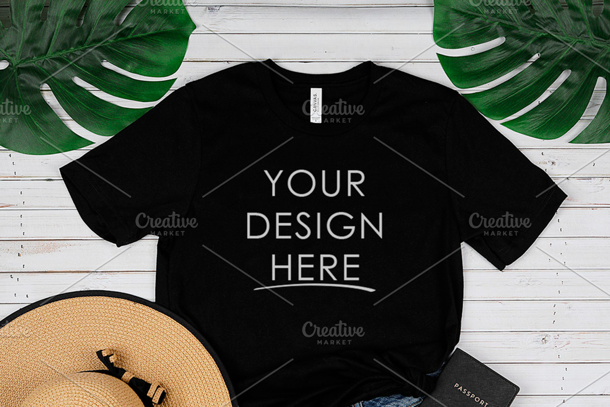 Bella Canvas Shirt Mock Up, a Shirt Mockup by SUBLIME Styled Stock
