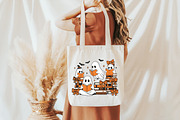Ghosts Reading Book Halloween PNG, an Illustration by Libby Wishes (Thumbnail 6 of 6)