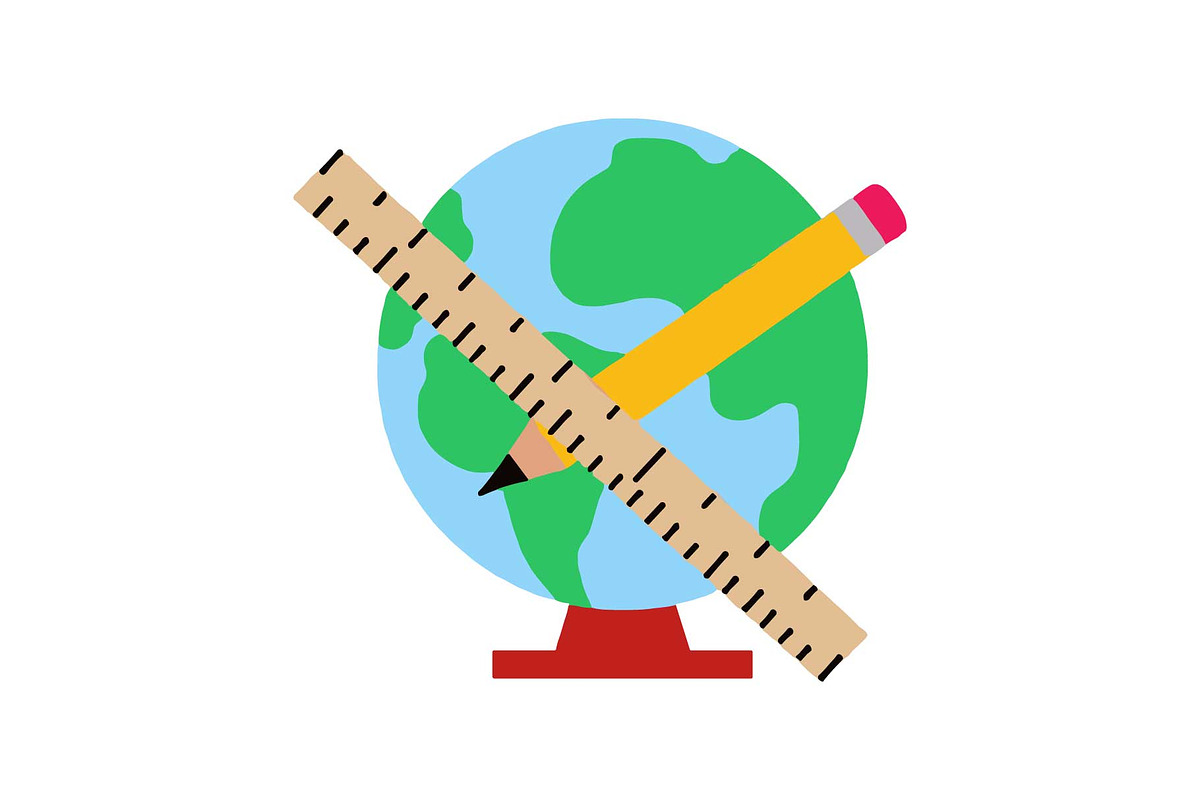Globe, Books & Clock Clipart, an Object Graphic by Designs_River (Photo 2 of 16)