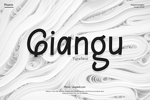 Giangu Typeface