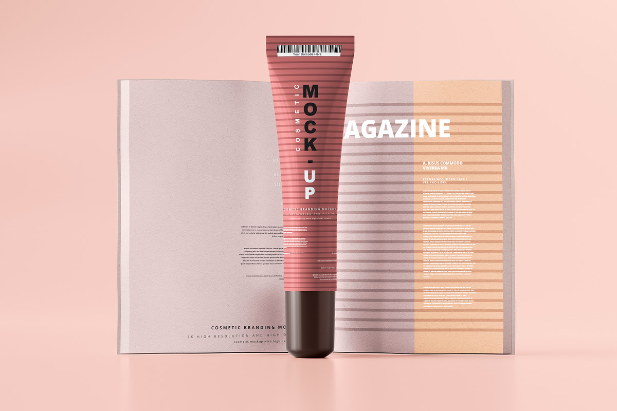 250+ Cosmetic Branding Mockup Bundle, a Cups & Container Mockup by pmvch (Photo 91 of 273)