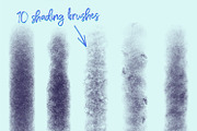 10 Grain Shader Photoshop Brushes, a Brush Add-On by Spoon Graphics (Thumbnail 2 of 3)