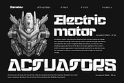 Actuatech Variable Font, a Sans Serif Font by Damelev (Thumbnail 2 of 11)