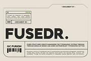 GC Furion – Modern Futuristic Sans, a Sans Serif Font by Glyphonic (Thumbnail 9 of 15)