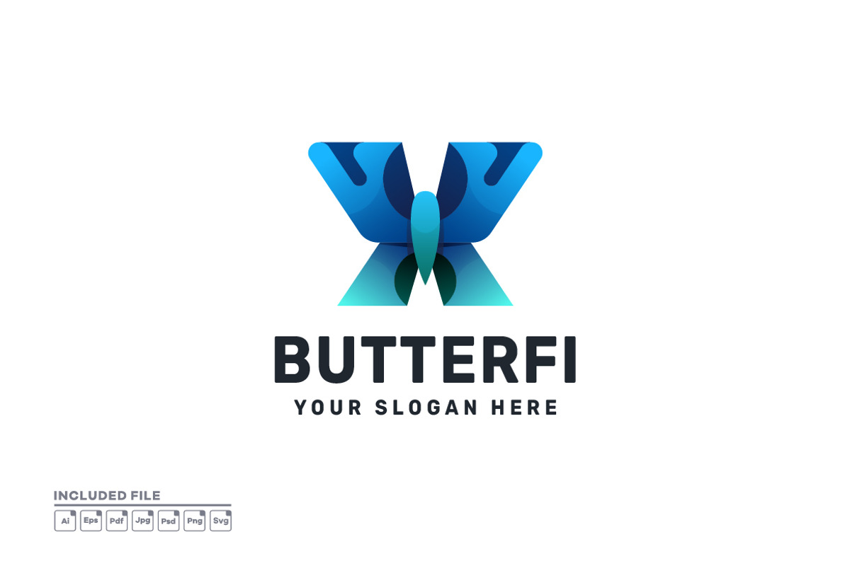 Butterfly Colorful Logo Design, a Branding & Logo Template by yuanesei