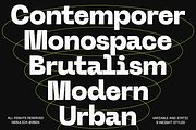 Nebulica - Geometric Family Font, a Sans Serif Font by Zarma Type (Thumbnail 2 of 12)