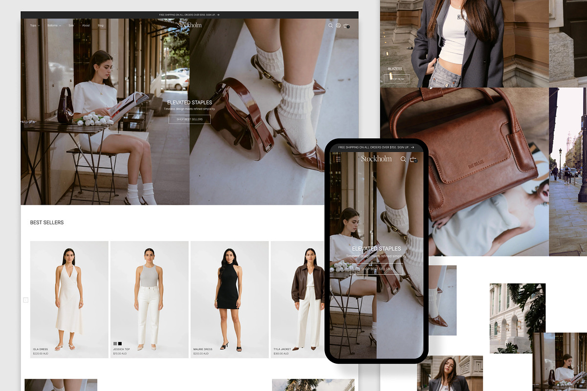 STOCKHOLM | Shopify Theme preview 3