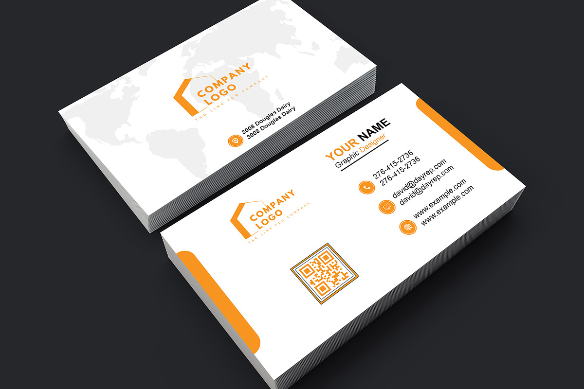 Customizable PSD Business Cards preview 5