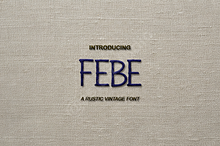 Febe - High-End Luxury Serif Typefac