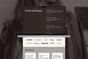 UGC Portfolio Template | Canva, a Landing Page Template by tendercult (Thumbnail 3 of 7)