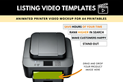 Animated printer listing video Canva, a Presentation Template by Sellers Resource Hub (Thumbnail 1 of 2)