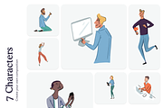 Fantastik Office Editable Graphics 2, a Finance Illustration by Craftrick (Thumbnail 6 of 9)