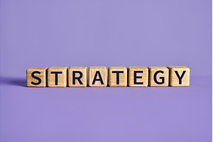 Wooden blocks spelling the word, a Business Photo by Gladkov photography