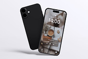 iPhone 16 Mockup, an iPhone Mockup by xavier_studio (Thumbnail 4 of 5)