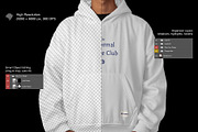 Boxy Hoodie Mockup w/ Model, a Hoody Mockup by Mocktopia (Thumbnail 7 of 10)