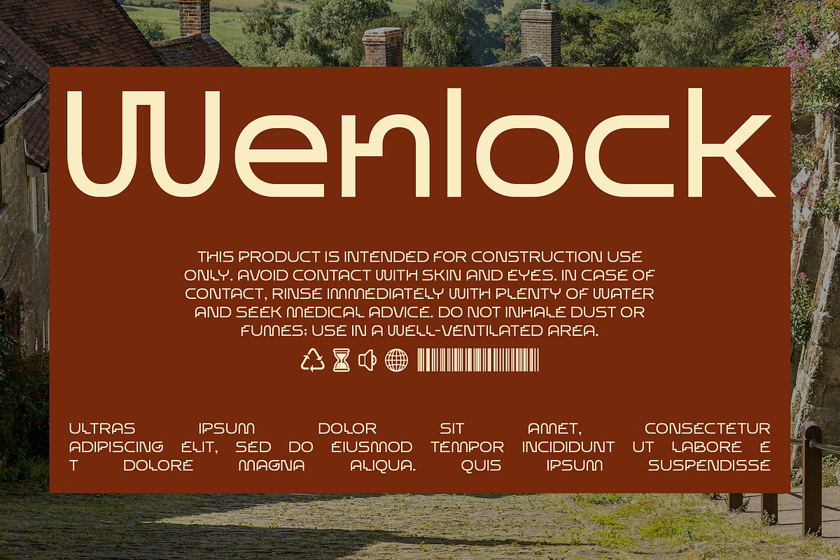 CS Lorena – Art Deco Font, a Sans Serif Font by Craft Supply Co. (Photo 4 of 8)