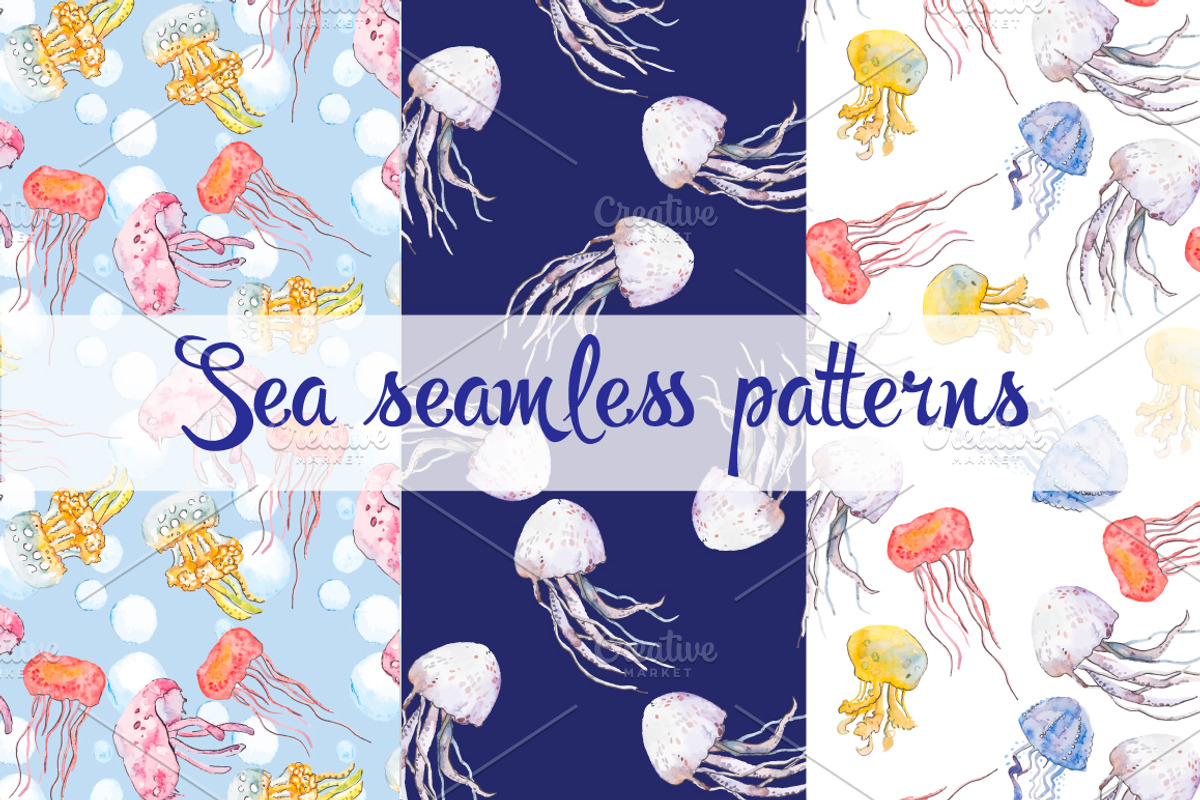 Sea patterns & Isolated objects, an Animal Illustration by Elizaveta (Photo 2 of 5)