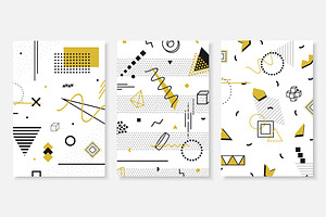 Trendy templates. Fashion 80-90s, a Brochure Template by ExpressShop
