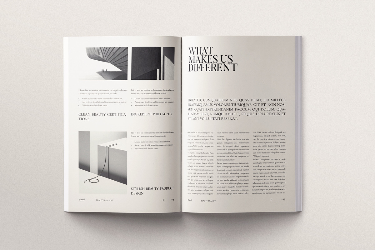 Architecture Magazine Template, a Magazine Template by ArtisanaAura (Photo 7 of 15)