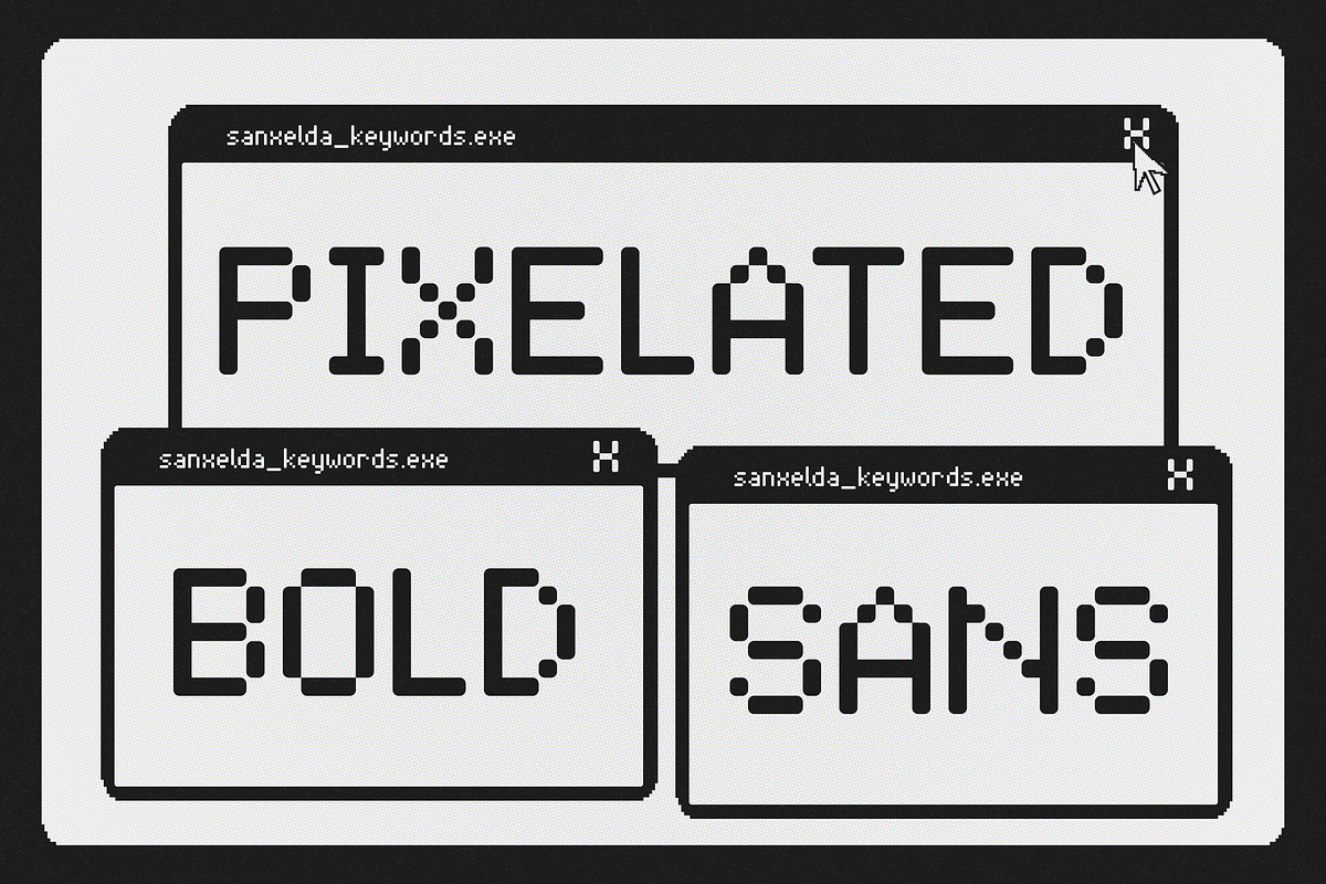 Sanxelda, a Symbol Font by graphicook (Photo 2 of 10)