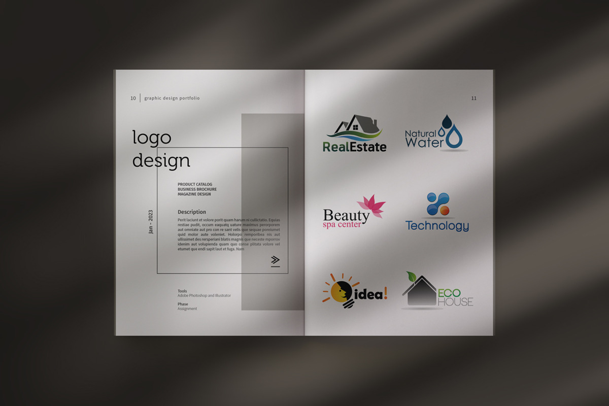 Graphic Design Portfolio, a Brochure Template by adekfotografia (Photo 5 of 15)