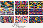 70 retro music seamless pattern, a Pattern Graphic by Poppy Lane Studio (Thumbnail 3 of 10)