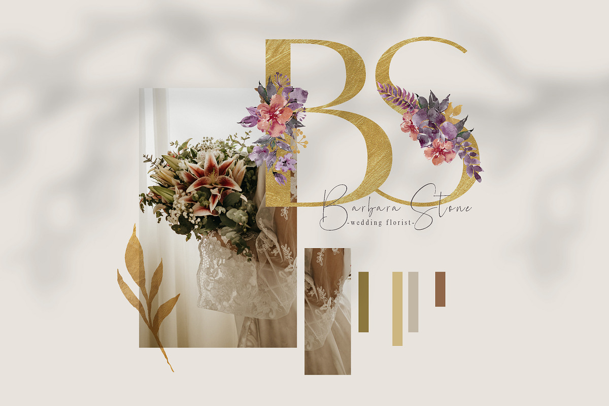 Watercolor AUTUMN FLORAL collection, an Illustration by Tiana Geo (Photo 8 of 9)
