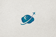 Minimalist Cloud Travel Logo, a Branding & Logo Template by Luxury Logos (Thumbnail 4 of 4)