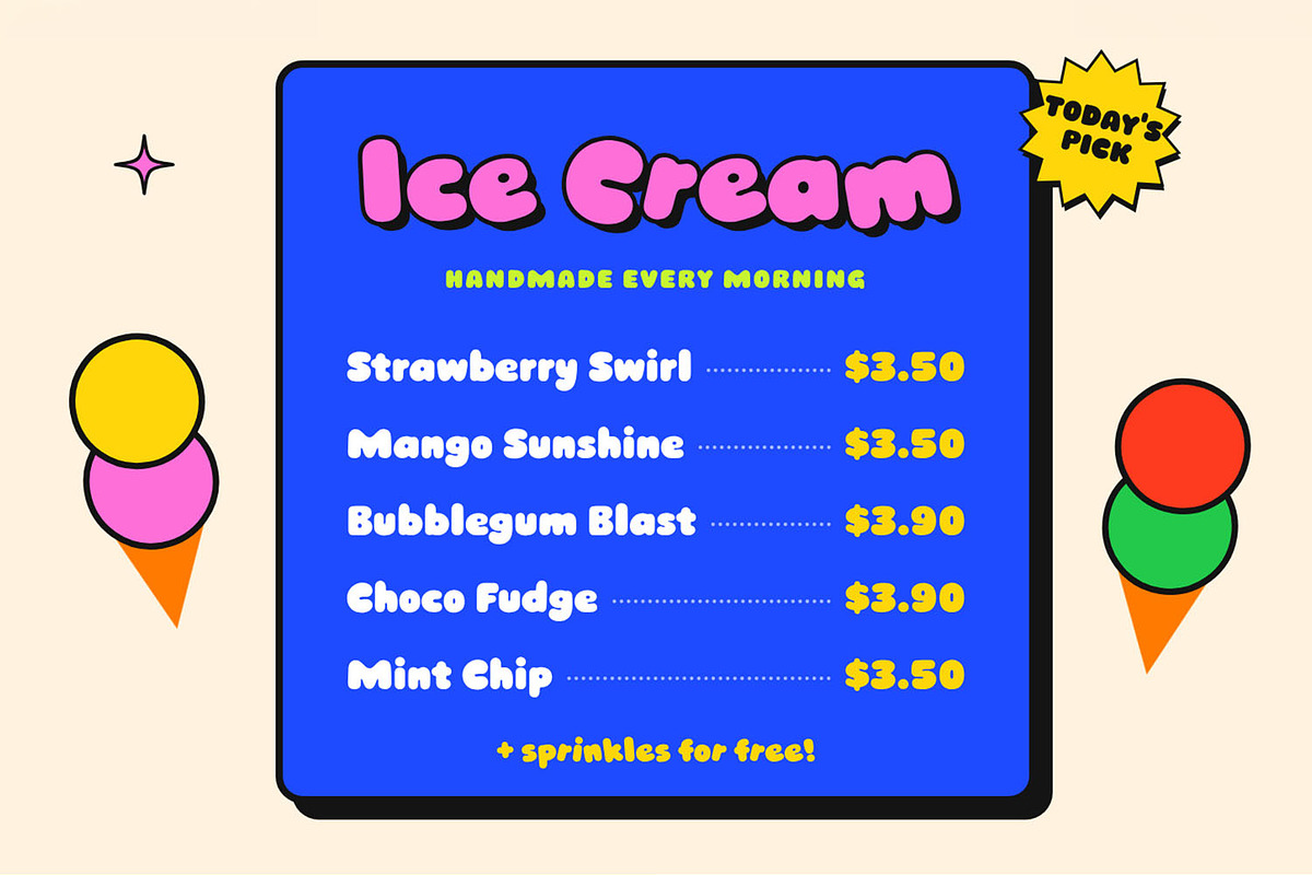 Gummy Pop Font, a Sans Serif Font by Handmadefont (Photo 10 of 15)