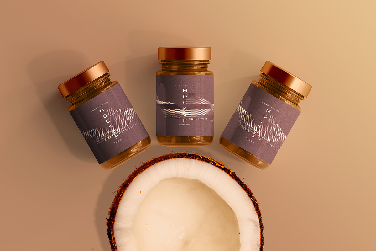390+ Cosmetic Branding Mockup Scenes, a Cups & Container Mockup by pmvch (Photo 51 of 367)