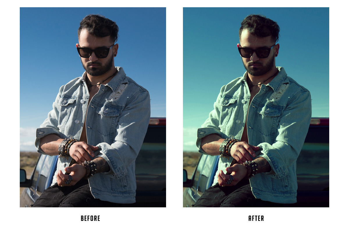 24 Street Style Photoshop Actions, an Action Add-On by Light Hero Studios (Photo 18 of 24)