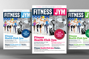 20 Health & Fitness Flyers Bundle