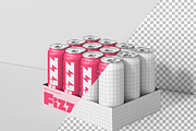 Soda Can Packaging Mockup Set, a Cups & Container Mockup by graphicsauce (Thumbnail 3 of 4)