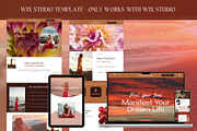 Spiritual Website Wix Template, a Wix Template by Deepa Template Studio (Thumbnail 4 of 8)