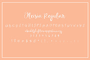 OLEISIA SCRIPT, a Script Font by IsikChic (Thumbnail 2 of 6)