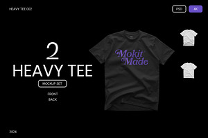 MOKITUP: Heavy Tee 002 Mockup
