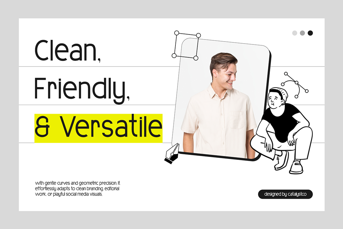 Elongate – Modern Condensed Sans, a Sans Serif Font by Vadovastd (Photo 3 of 7)