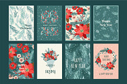 Merry Christmas Cards, a Decorative Illustration by Nadia Grapes (Thumbnail 2 of 8)
