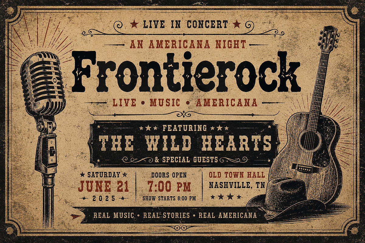 Frontierock, a Sans Serif Font by Wow Magic (Photo 2 of 4)