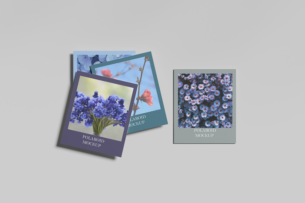 Polaroid Photo Mockup, a Merchandise Mockup by Afif_studio (Photo 3 of 5)