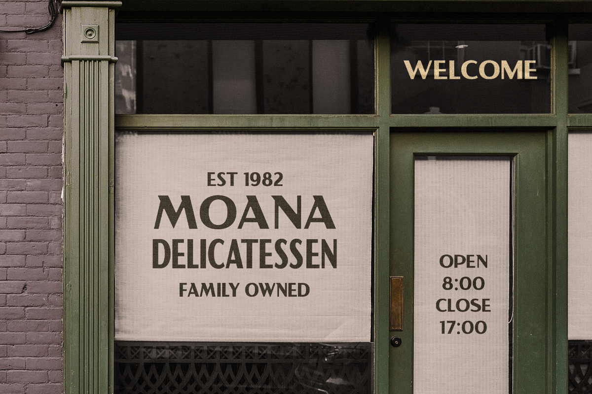 Montrose - Vintage Sans, a Sans Serif Font by Viswell (Photo 8 of 10)