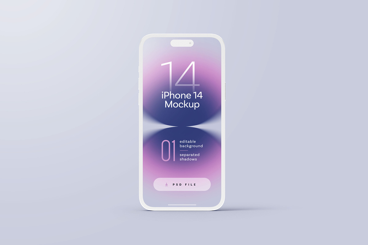 iPhone 12, 13, 14 Pro Clay Mockup, an iPhone Mockup by Deeplab (Photo 43 of 53)