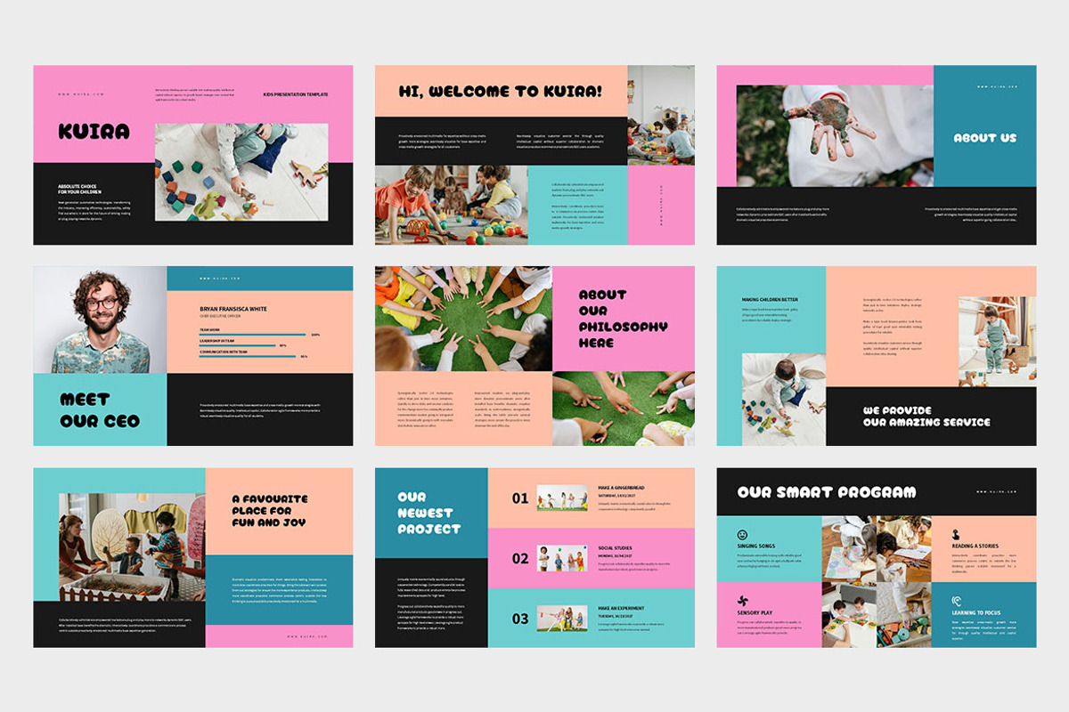 Kuira : Kids Keynote, a Presentation Template by Punkl Camp (Photo 2 of 9)